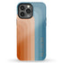 Retro Colors Rainbow Custom Name iPhone Case